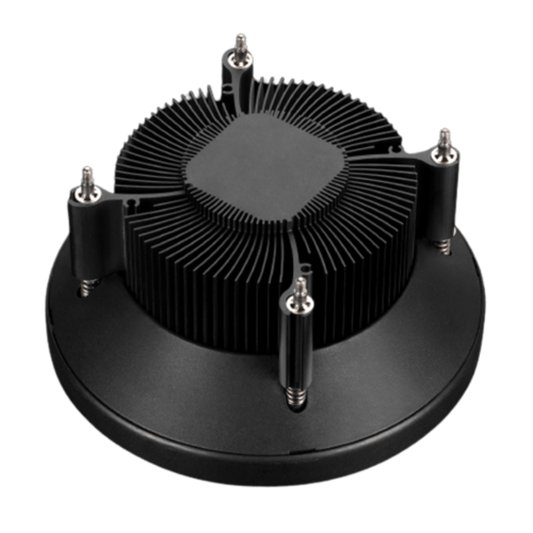 GAMDIAS Boreas E1L-010 RGB 90mm Single Tower CPU Air Cooler ( Black )