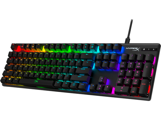 HyperX Alloy Origins Full Size RGB Mechanical Gaming Keyboard (HyperX Aqua Switch)
