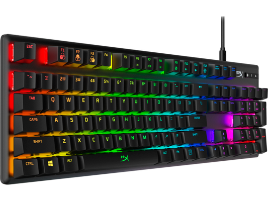 HyperX Alloy Origins Full Size RGB Mechanical Gaming Keyboard (HyperX Aqua Switch)