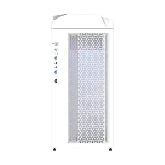 GIGABYTE C301 Glass ARGB EATX Mid Tower Cabinet (White)