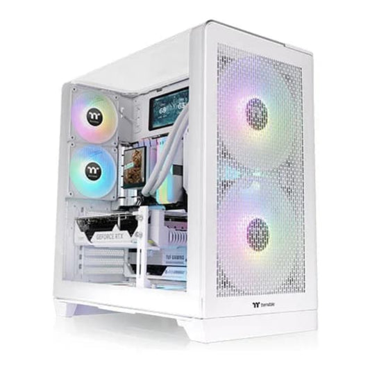 THERMALTAKE View 390 Air ARGB ATX Mid Tower Cabinet ( Snow White )