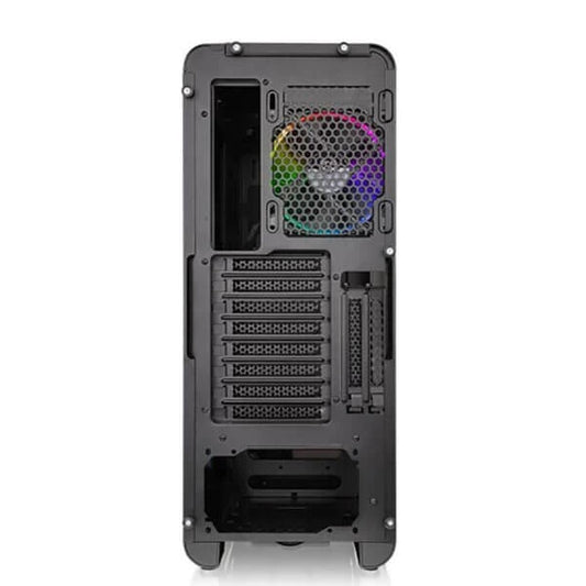 THERMALTAKE View 28 RGB Riing Edition ATX Mid Tower Cabinet (Black)