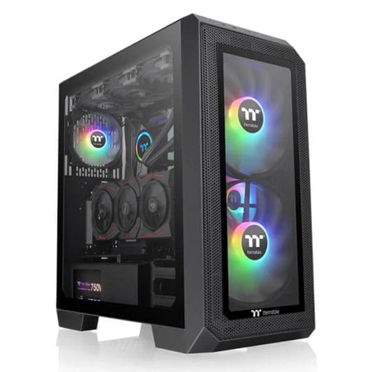 THERMALTAKE View 300 MX ARGB EATX Mid Tower Cabinet (Black)