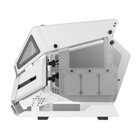 THERMALTAKE AH T200 Snow MATX Mini Tower Cabinet (White)