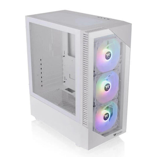THERMALTAKE View 200 ARGB ATX Snow Mid Tower Cabinet (White)