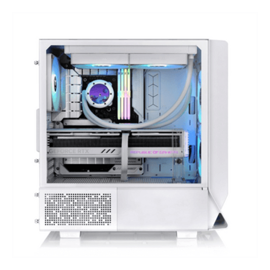 THERMALTAKE Ceres 330 TG ARGB EATX Mid Tower Cabinet (White)