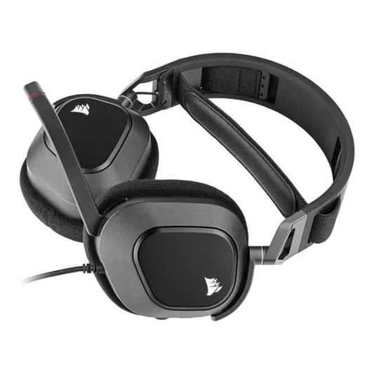 CORSAIR HS80 RGB USB 7.1 Surround Gaming Headphones With Mic ( Black ) ( PC/Mobile/PS )