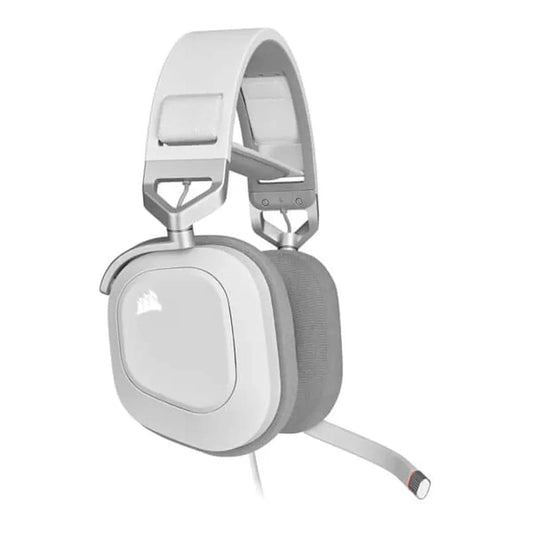 CORSAIR HS80 RGB USB 7.1 Surround Gaming Headphones With Mic ( White ) ( PC )