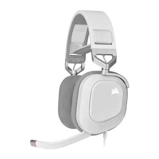 CORSAIR HS80 RGB USB 7.1 Surround Gaming Headphones With Mic ( White ) ( PC )