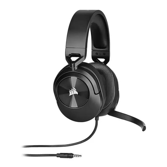 CORSAIR HS55 Wired 7.1 Surround Gaming Headphone With Mic ( Carbon ) ( PC/Mobile/PS)