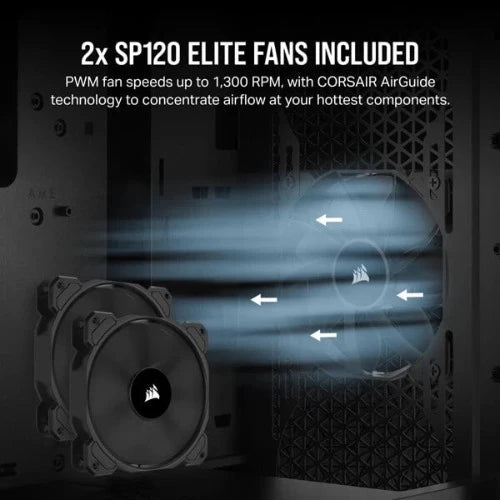 CORSAIR 3000D Airflow ATX Mid Tower Cabinet (Black)