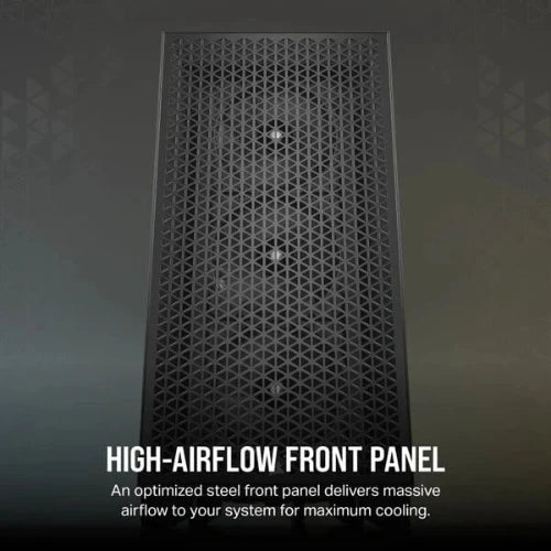 CORSAIR 3000D Airflow ATX Mid Tower Cabinet (Black).