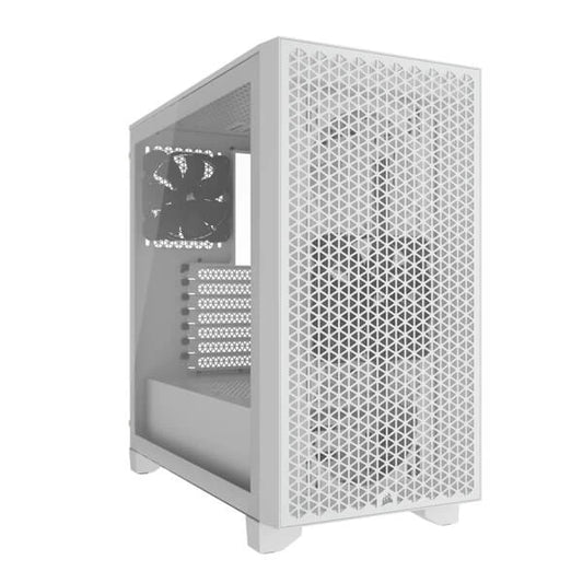 CORSAIR 3000D SI Edition ATX Mid Tower Cabinet (White) Without Fans