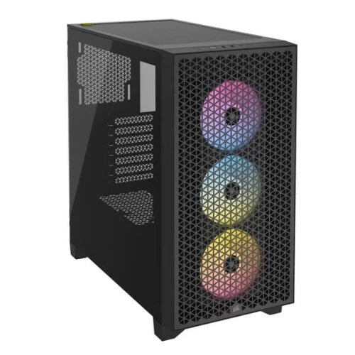 CORSAIR 3000D RGB Airflow ATX Mid Tower Cabinet (Black)