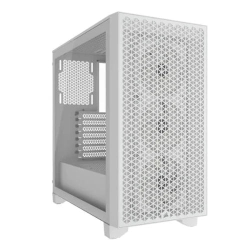 CORSAIR 3000D RGB Airflow ATX Mid Tower Cabinet (White)
