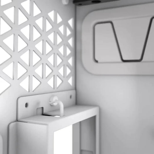 CORSAIR 6500D Airflow EATX Mid Tower Dual Chamber Cabinet (White)