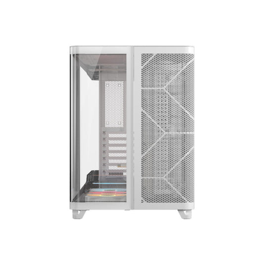 CORSAIR Air 5400 RS-R ARGB Triple Chamber Mid Tower Cabniet ( White )