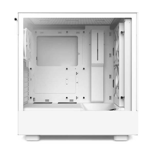 NZXT H5 Flow RGB ATX Mid Tower Cabinet (White)