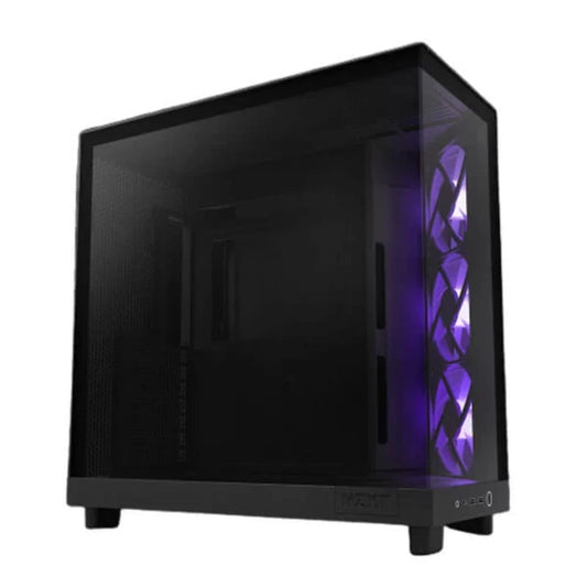 NZXT H6 Flow RGB ATX Mid Tower Cabinet (Black)