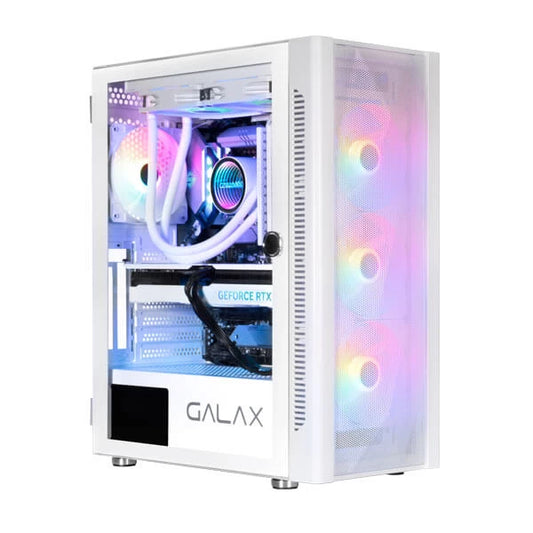 Galax Revolution-06 Mesh RGB (ATX) Mid Tower Cabinet (White)