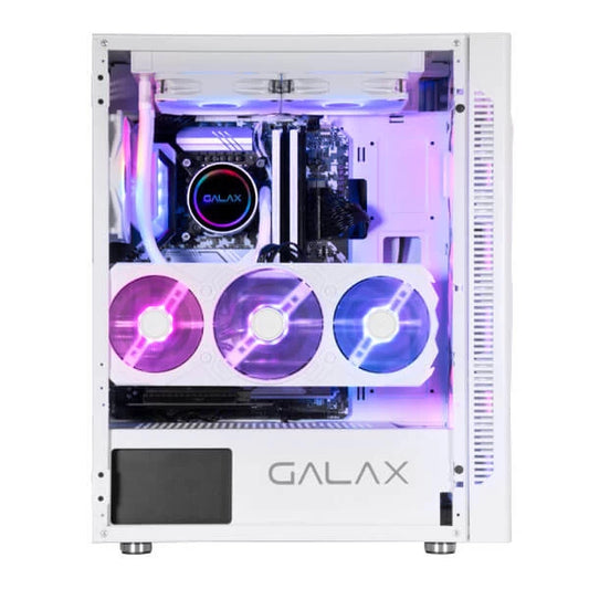 GALAX Revolution-06 Mesh RGB ATX Mid Tower Cabinet (White)