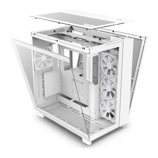 NZXT H9 Elite ATX Mid Tower Cabinet ( White )