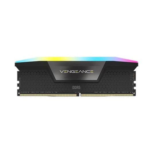 CORSAIR Vengeance RGB 16GB ( (16GBx1) 5200MHz DDR5 Desktop RAM