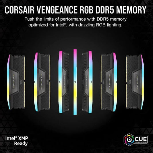 CORSAIR Vengeance RGB Series 32GB ( 16GBx2 ) 7000MHz DDR5 RAM