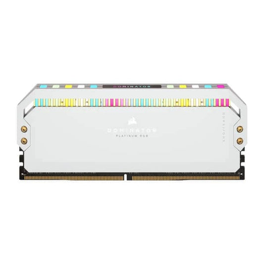CORSAIR Dominator Platinum RGB 32GB ( 16GBx2 ) 5600MHz DDR5 RAM ( White )