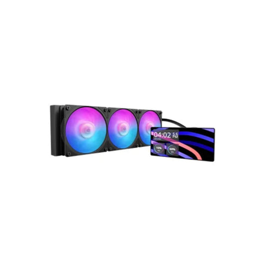 COOLER MASTER MasterLiquid Core 360 ARGB CPU Liquid Cooler ( Black ) ( With 6 inch LCD Display )