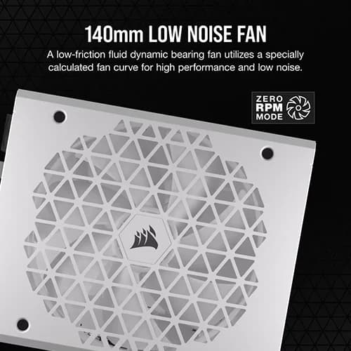 CORSAIR RM1200x Shift 1200W 80+ Gold ATX 3.1 Fully Modular Power Supply ( White )