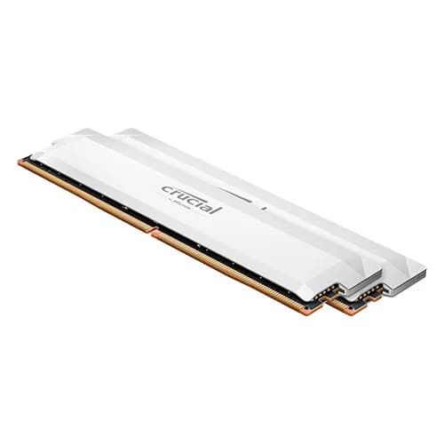Buy CRUCIAL Pro OC 32GB ( 16GB x 2 ) 6000MHz DDR5 Ram ( White