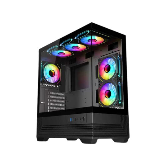 KARNAGE Crusader ARGB ATX Mid Tower Cabinet ( Black )