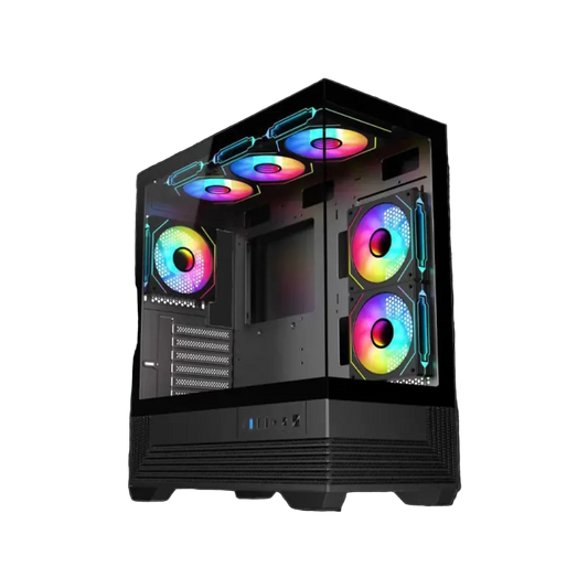 KARNAGE Crusader ARGB ATX Mid Tower Cabinet ( Black )