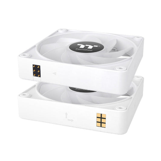 THERMALTAKE CT120 EX 120mm Reverse Blade ARGB Sync Cabinet Fan ( White ) ( Triple Pack )