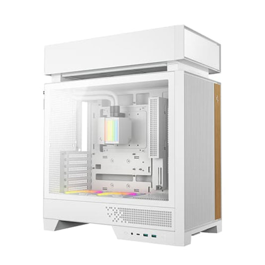 DEEPCOOL CL660 ARGB ATX Mid Tower Cabinet ( White )