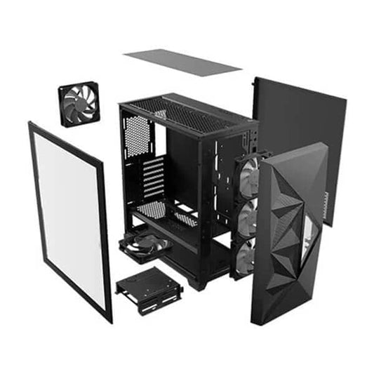 ANTEC DF800 Flux ARGB ATX Mid Tower Cabinet (Black)