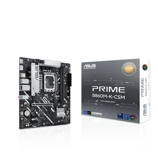Shop for ASUS PRIME B860M-K CSM DDR5 Intel Motherboard in India on EliteHubs. Choose the best Motherboard option for your processor and ensure top notch performance! Free Shipping Across India. EMI Options available with Credit Card, Debit Card & Cardless EMI.