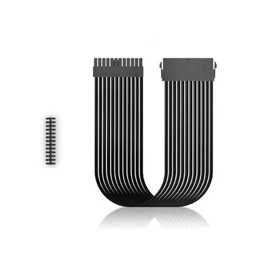 DEEPCOOL EC 300 PSU Extension Cable (Black) (24 Pin)