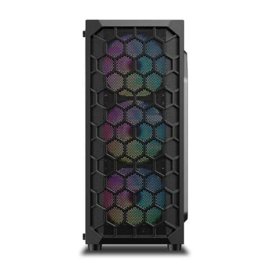 ANT ESPORTS Elite 1120 RGB ATX Mid Tower Cabinet (Black)