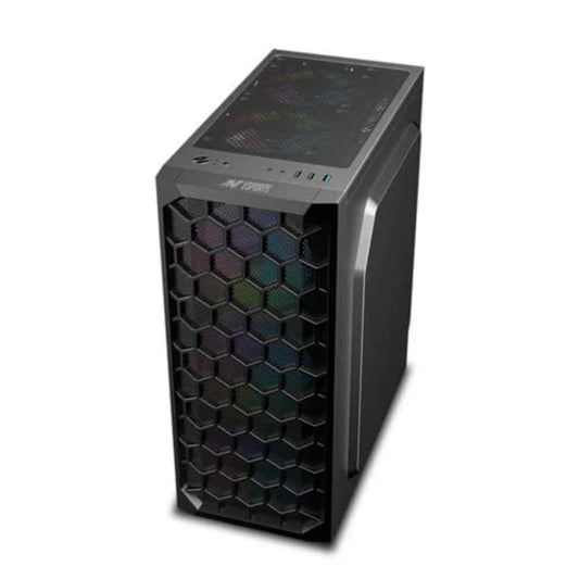ANT ESPORTS Elite 1120 RGB ATX Mid Tower Cabinet (Black)