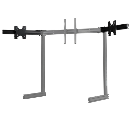 NEXT LEVEL RACING Elite Free standing Triple Monitor Stand Add On Black Edition NLR-E039