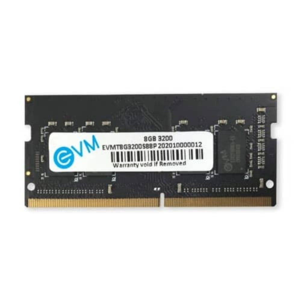 Buy EVM 8GB 8GB x 3200MHz DDR4 Laptop RAM Black CL22