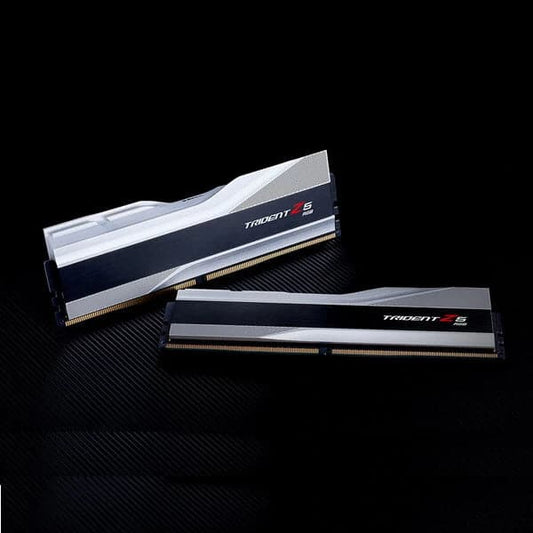 G.SKILL Trident Z5 RGB 32GB ( 16GBx2 ) 5200MHz DDR5 RAM ( Metallic Silver )