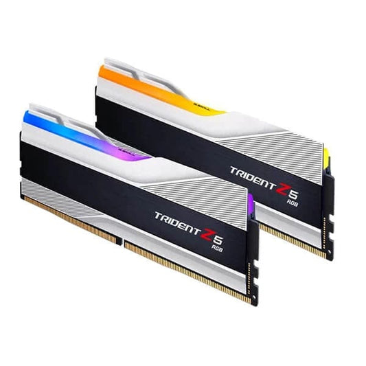 G.SKILL Trident Z5 RGB 64GB ( 32GBx2 ) 6000MHz DDR5 RAM ( Metallic Silver )