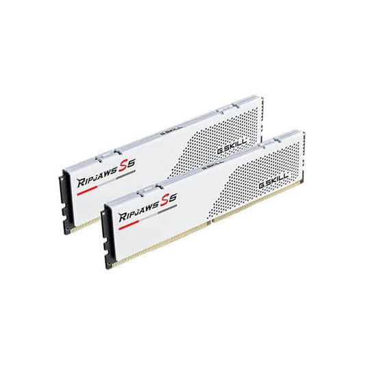 G.SKILL Ripjaws S5 32GB ( 16GBx2 ) 6000MHz DDR5 RAM ( White )