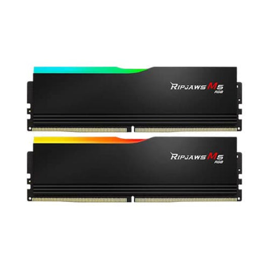 G.SKILL Ripjaws M5 RGB 32GB ( 16GBx2 ) DDR5 6000MHz RAM ( Black ) ( CL36 )