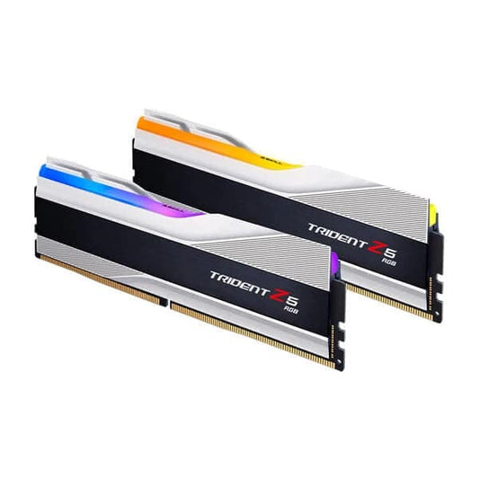 G.SKILL Trident Z5 RGB 32GB ( 16GBx2 ) 6000MHz DDR5 RAM ( Metallic Silver )