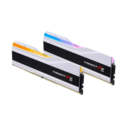 G.SKILL Trident Z5 RGB CL36 64GB ( 32GB x 2 ) 6000MHz DDR5 Desktop RAM ( White )