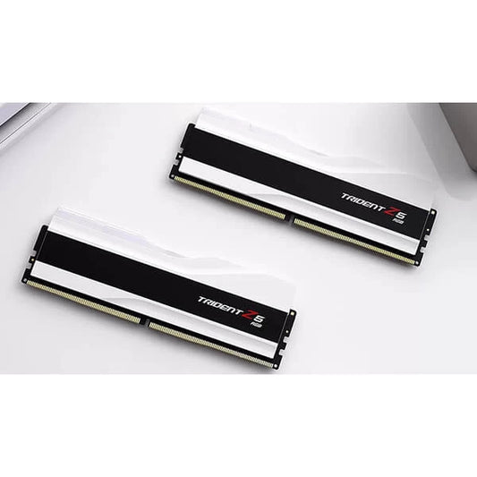 G.SKILL Trident Z5 RGB CL36 64GB ( 32GB x 2 ) 6000MHz DDR5 Desktop RAM ( White )